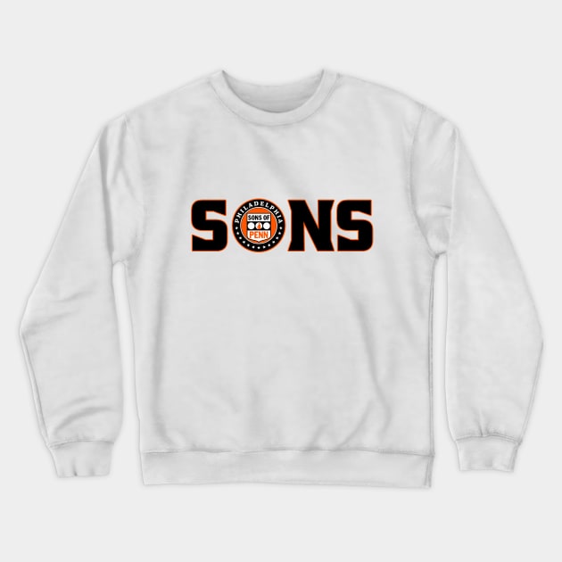 SONS logo Crewneck Sweatshirt by Sons of Penn